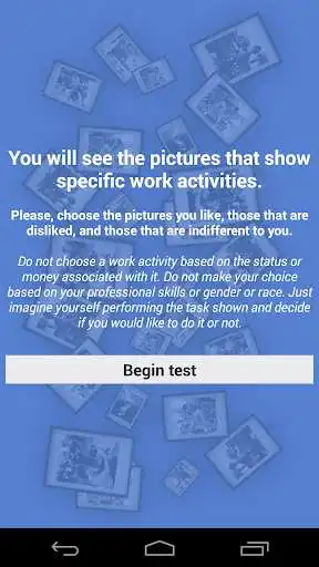 Play APK Photo Choice Personality Test  and enjoy Photo Choice Personality Test with UptoPlay com.zabirko.photochoiceapersonalitytest