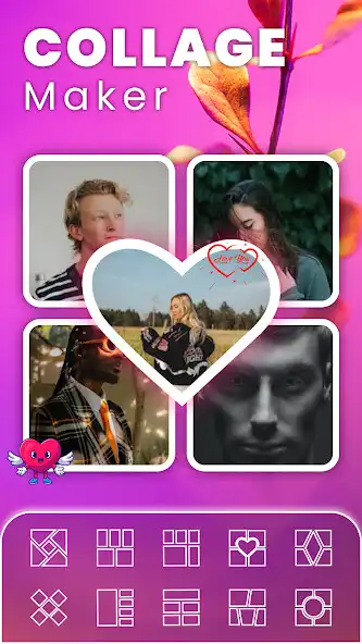 Play Photo Collage Maker Editor App  and enjoy Photo Collage Maker Editor App with UptoPlay