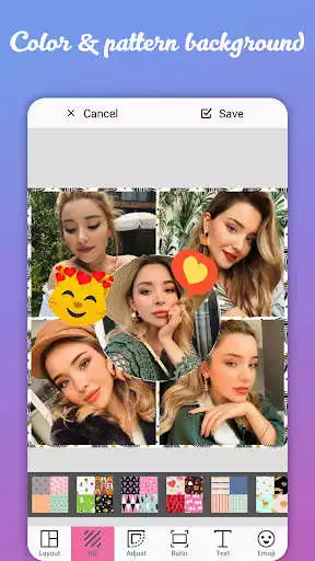Play Photo Collage Maker- Foto Grid as an online game Photo Collage Maker- Foto Grid with UptoPlay