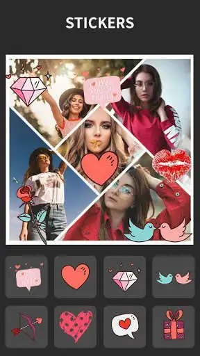 Play Photo Collage Maker - Photo Editor, Gird, Blur  and enjoy Photo Collage Maker - Photo Editor, Gird, Blur with UptoPlay