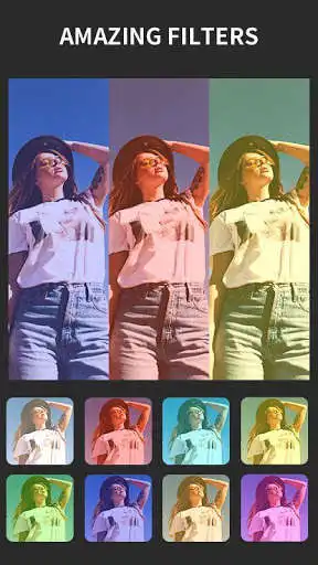 Play Photo Collage Maker - Photo Editor, Gird, Blur as an online game Photo Collage Maker - Photo Editor, Gird, Blur with UptoPlay