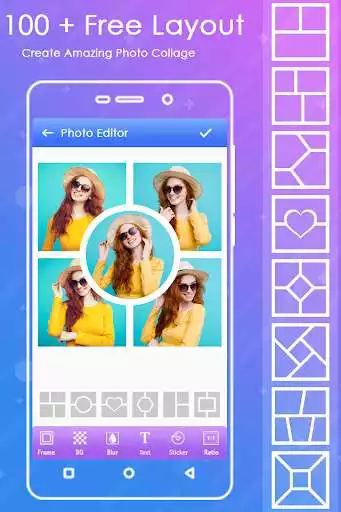 Play Photo Collage Maker - Photo Editor & Photo Grid  and enjoy Photo Collage Maker - Photo Editor & Photo Grid with UptoPlay