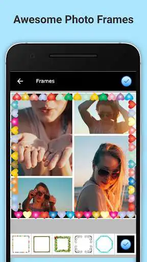 Play Photo Collage Maker - Pic Collage Editor as an online game Photo Collage Maker - Pic Collage Editor with UptoPlay