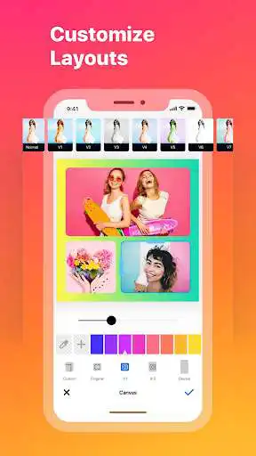 Play Photo collage - Photo Collage & Photo Editor as an online game Photo collage - Photo Collage & Photo Editor with UptoPlay