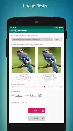 Play APK Photo Compressor Free  and enjoy Photo Compressor Free with UptoPlay photo_compressor.image_resizer.reduce_photo_size
