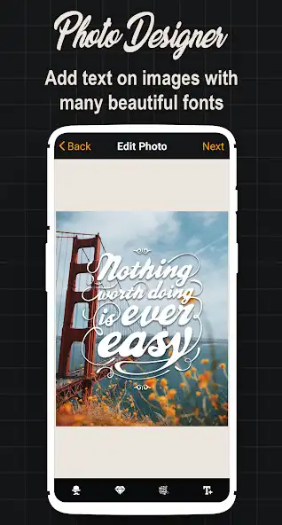 Play Photo Designer - Text On Photo  and enjoy Photo Designer - Text On Photo with UptoPlay