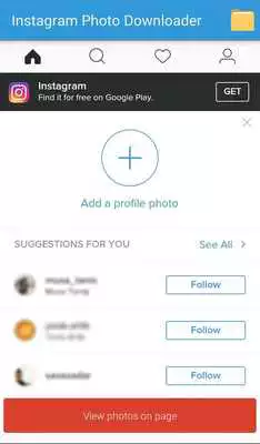 Play Photo Downloader for Instagram