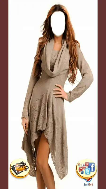 Play Photo Edit Girl Winter Fashion