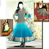 Free play online Photo Editor - Anarkali Frock APK
