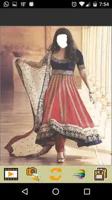 Play Photo Editor - Anarkali Frock
