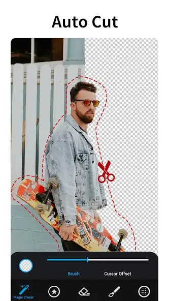 Play Photo Editor BG Eraser MagiCut  and enjoy Photo Editor BG Eraser MagiCut with UptoPlay