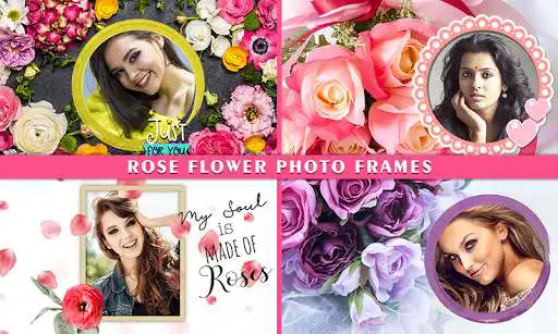 Play Photo Editor & Photo Frames Rose Flower Background  and enjoy Photo Editor & Photo Frames Rose Flower Background with UptoPlay