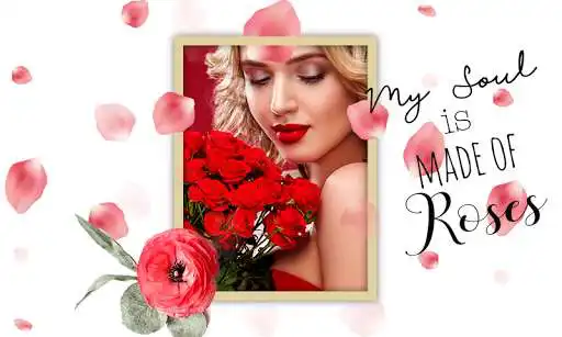Play Photo Editor & Photo Frames Rose Flower Background as an online game Photo Editor & Photo Frames Rose Flower Background with UptoPlay