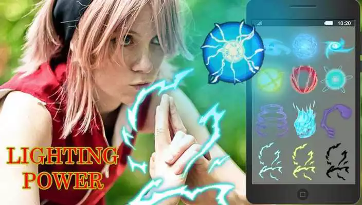 Play Photo Editor: secret jutsu rasengan power