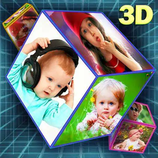 Play Photo Frame Live Wallpaper 3D Cube Screensaver app APK