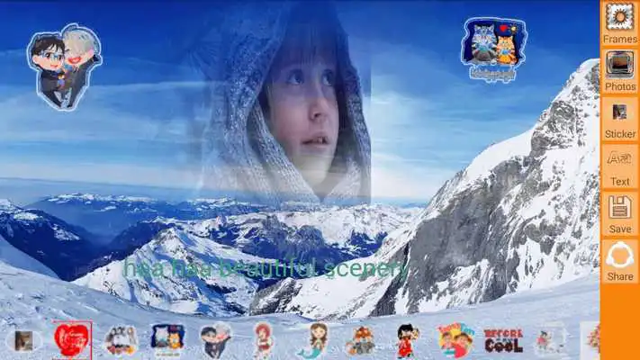 Play Photo Frames: Photo Frames in mountains