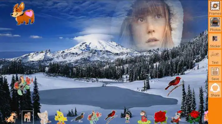 Play Photo Frames: Photo Frames in mountains