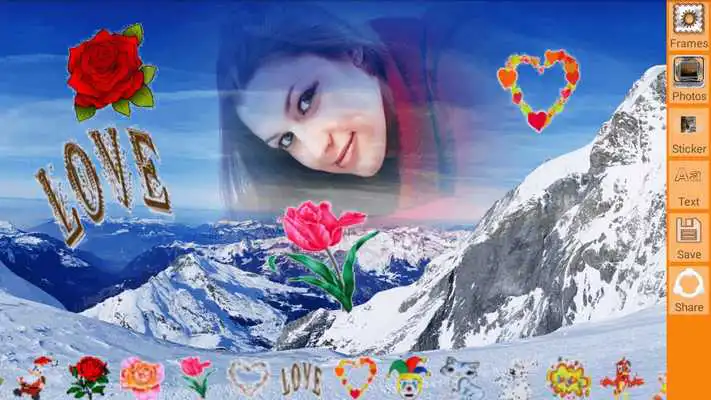 Play Photo Frames: Photo Frames in mountains