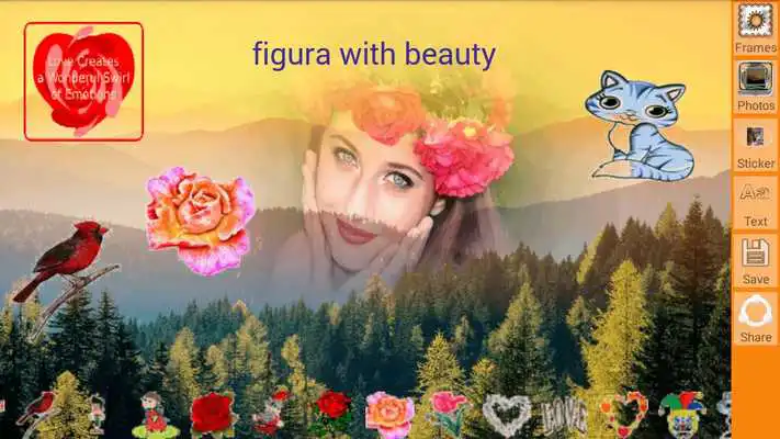 Play Photo Frames: Photo Frames in mountains
