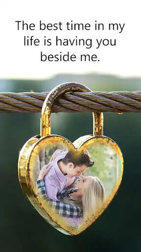 Play Photo Frame With Love Quotes