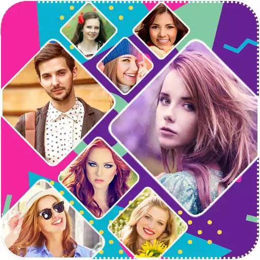 Free play online Photo Grid Collage Maker APK