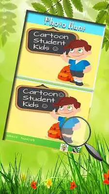 Play photo hunt cartoon