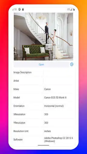 Play Photo Information Viewer  and enjoy Photo Information Viewer with UptoPlay