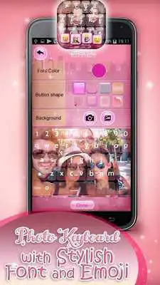 Play Photo Keyboard with Stylish Font and Emoji