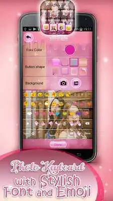 Play Photo Keyboard with Stylish Font and Emoji