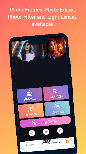 Play Photo Lab Editor - Frames, Effects, ArtsStickers as an online game Photo Lab Editor - Frames, Effects, ArtsStickers with UptoPlay