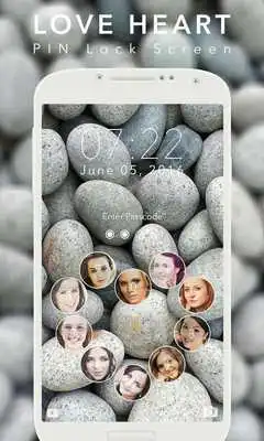 Play Photo Lock screen : Heart