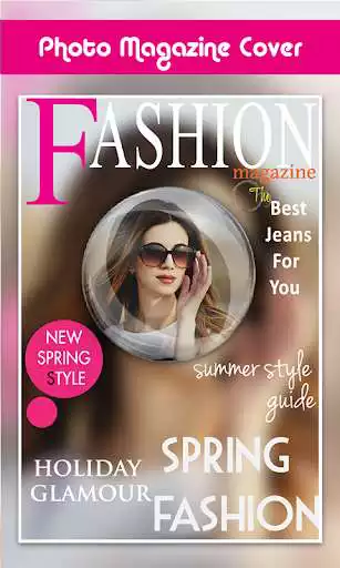 Play Photo Magazine Cover as an online game Photo Magazine Cover with UptoPlay