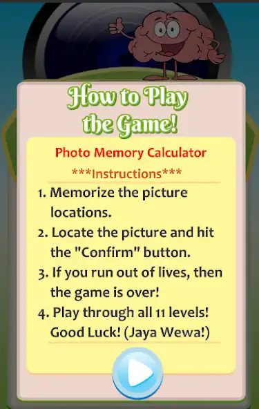 Play Photo Memory Calculator as an online game Photo Memory Calculator with UptoPlay