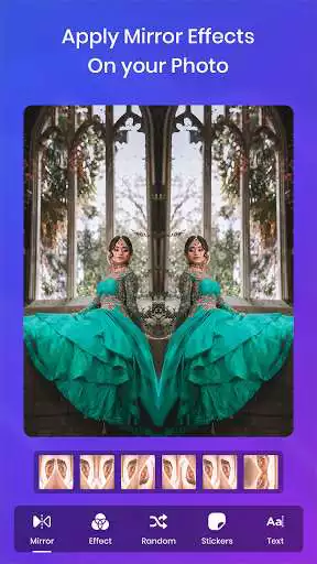 Play Photo Mirror Reflection as an online game Photo Mirror Reflection with UptoPlay