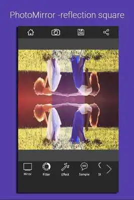 Play PhotoMirror -reflection square
