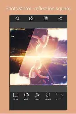 Play PhotoMirror -reflection square