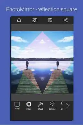 Play PhotoMirror -reflection square