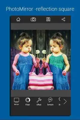Play PhotoMirror -reflection square