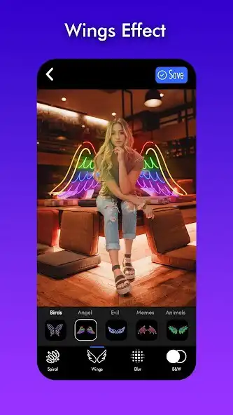 Play PhotoMixa - Neon Editor as an online game PhotoMixa - Neon Editor with UptoPlay