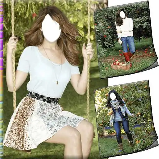 Run free android online Photo Montage - Garden Selfie APK