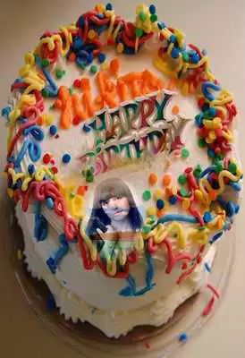 Play Photo Name on Birthday Cake
