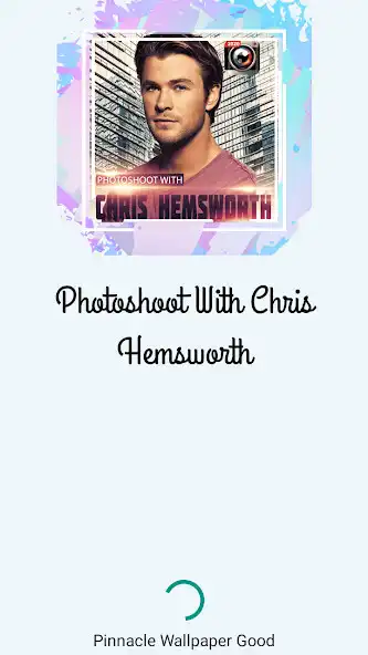 Play Photoshoot With Chris Hemsworth as an online game Photoshoot With Chris Hemsworth with UptoPlay