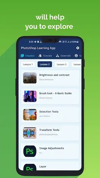 Play Photoshop Learning App - 2022 as an online game Photoshop Learning App - 2022 with UptoPlay