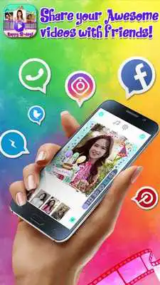 Play Photo Slideshow with Music - Create Birthday Cards