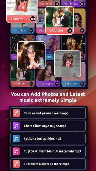Play Photo Slideshow with Music : Video Maker 2k20 as an online game Photo Slideshow with Music : Video Maker 2k20 with UptoPlay