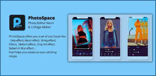 Play PhotoSpace Neon Photo Editor  and enjoy PhotoSpace Neon Photo Editor with UptoPlay
