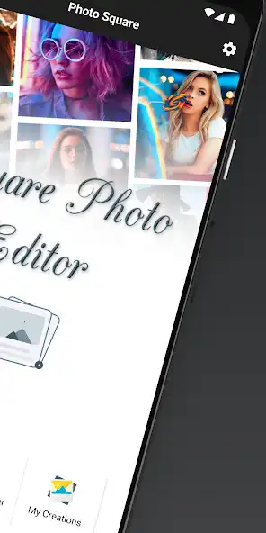 Play Photo Square: Photo Editor as an online game Photo Square: Photo Editor with UptoPlay