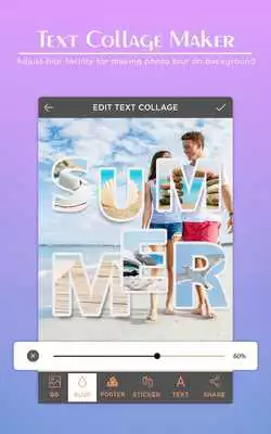 Play Photo Text Collage : Text Collage Maker