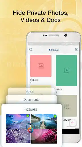 Play Photo Vault - Hide Photos, Videos, Docs  and enjoy Photo Vault - Hide Photos, Videos, Docs with UptoPlay