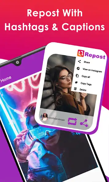 Play Photo  Video Downloader for Instagram - Re-poster as an online game Photo  Video Downloader for Instagram - Re-poster with UptoPlay